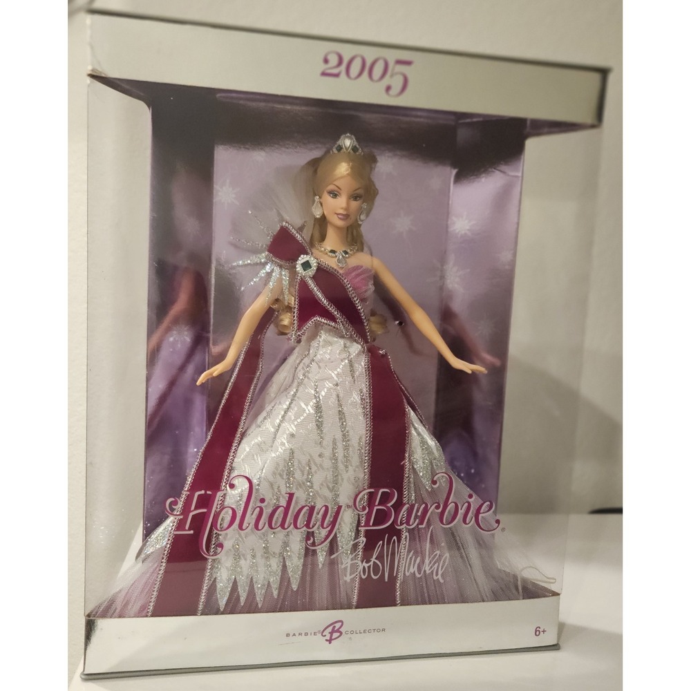 Mattel 18528 Barbie Collector Holiday 2005 Doll Designed by Bob Mackie